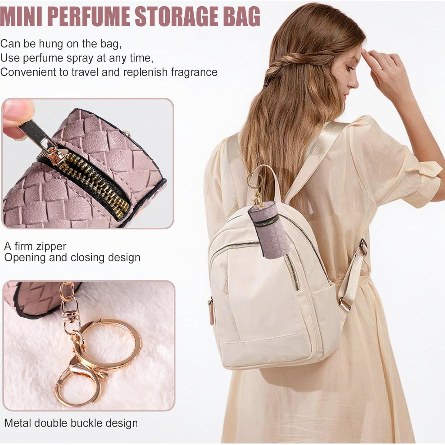 Botella Atomizadora de Perfume JPNK 5ml Recargable 5 Piezas