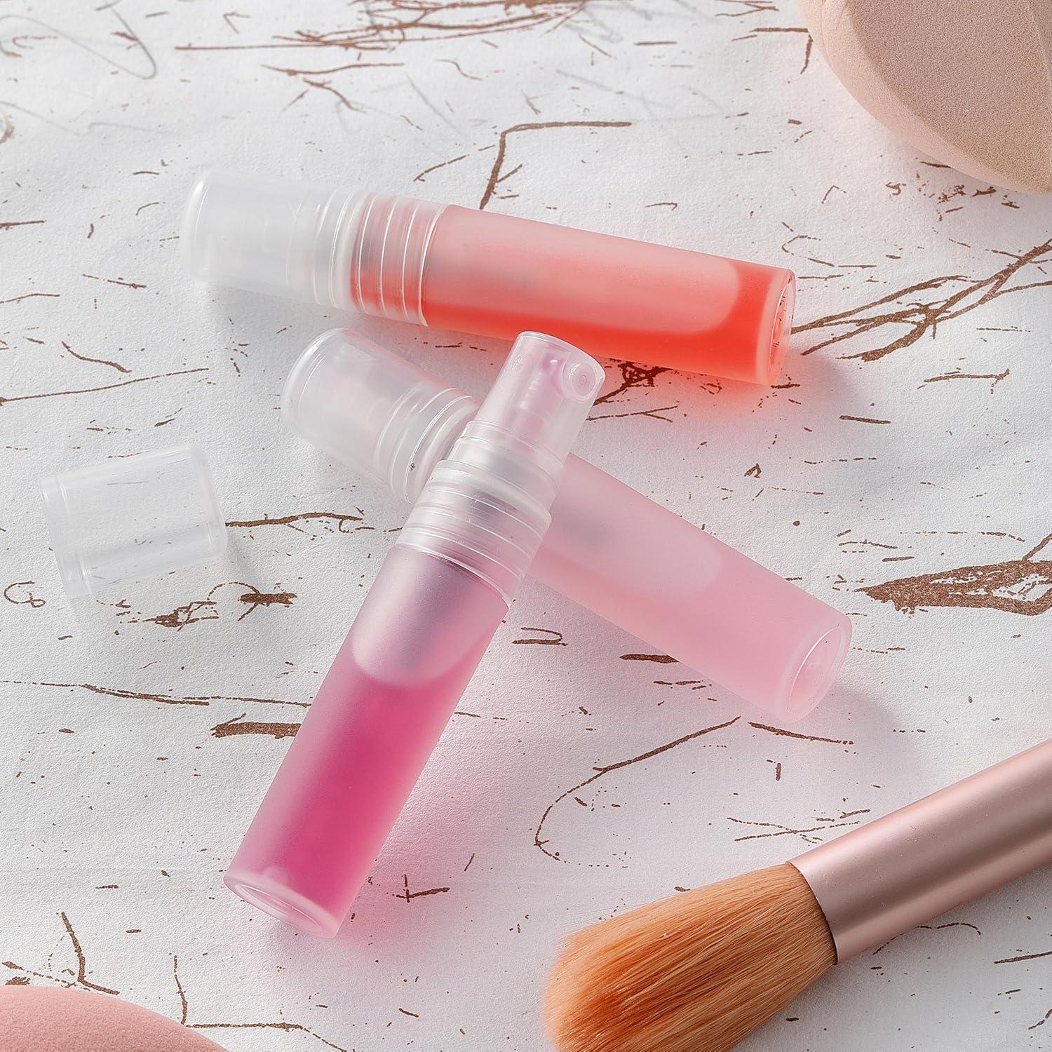 10 Mini Botellas Rellenables de Spray KCKHFA 5ml - A Prueba de Fugas