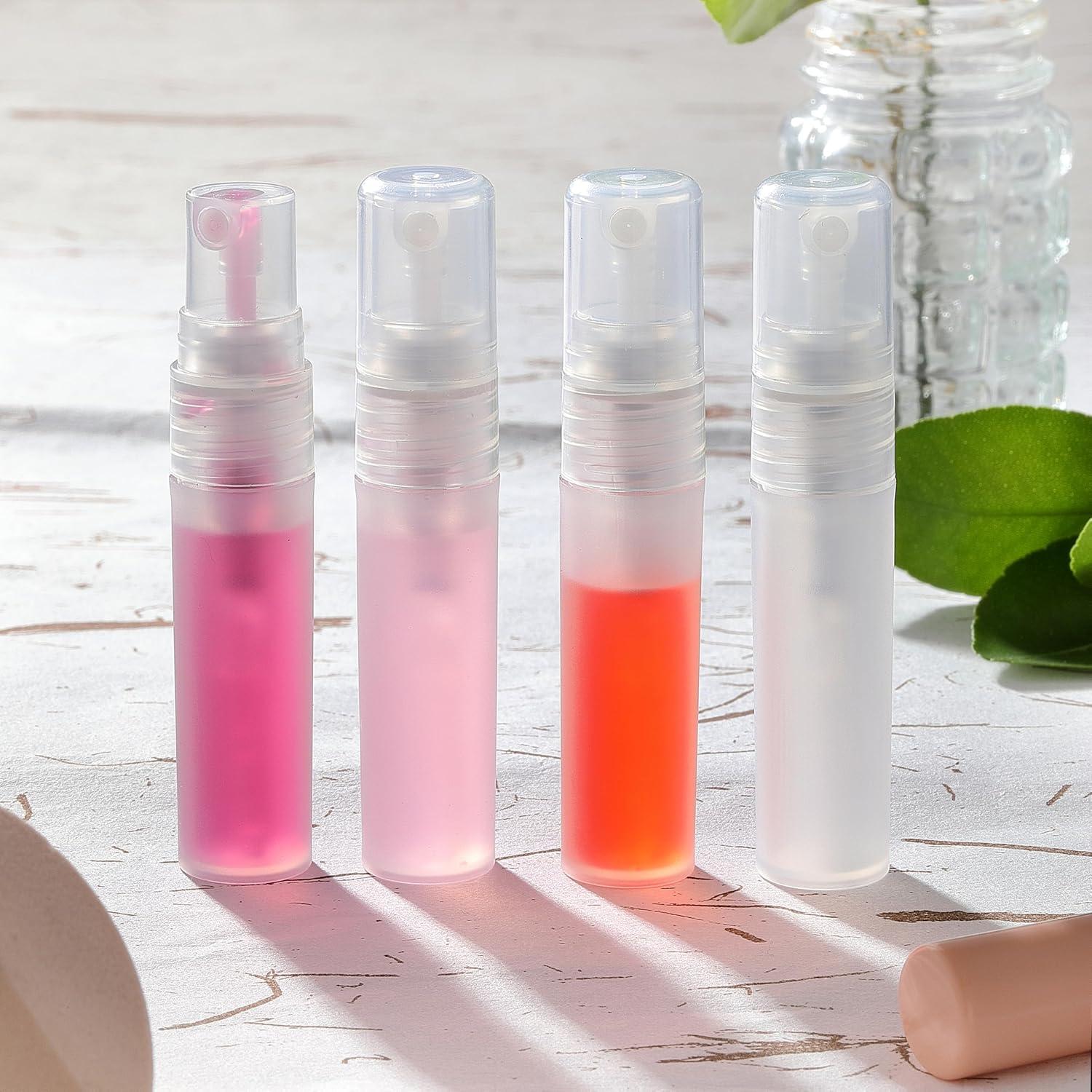10 Mini Botellas Rellenables de Spray KCKHFA 5ml - A Prueba de Fugas