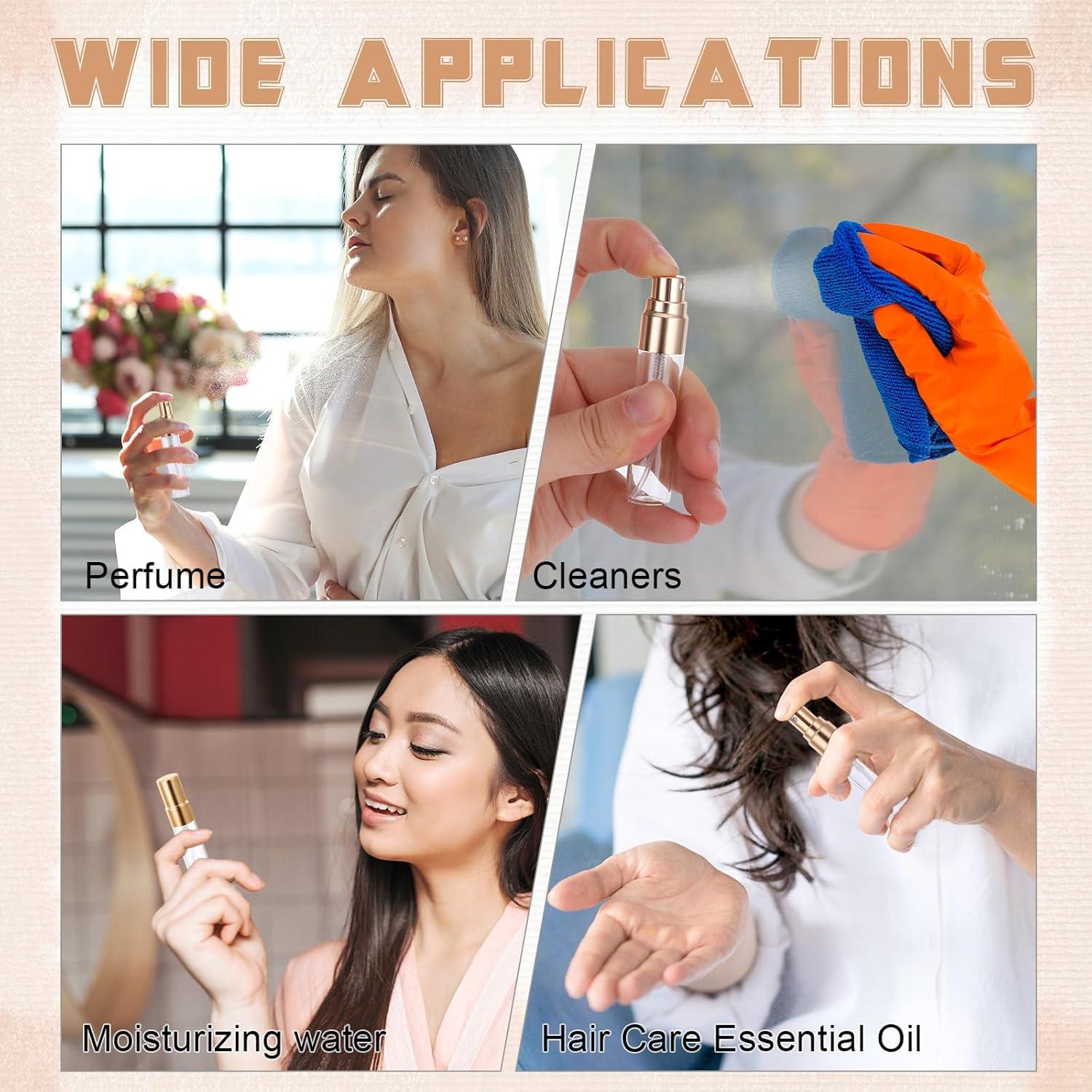 Paquete de 20 botellas de spray de vidrio 5ml Xthrotsenk