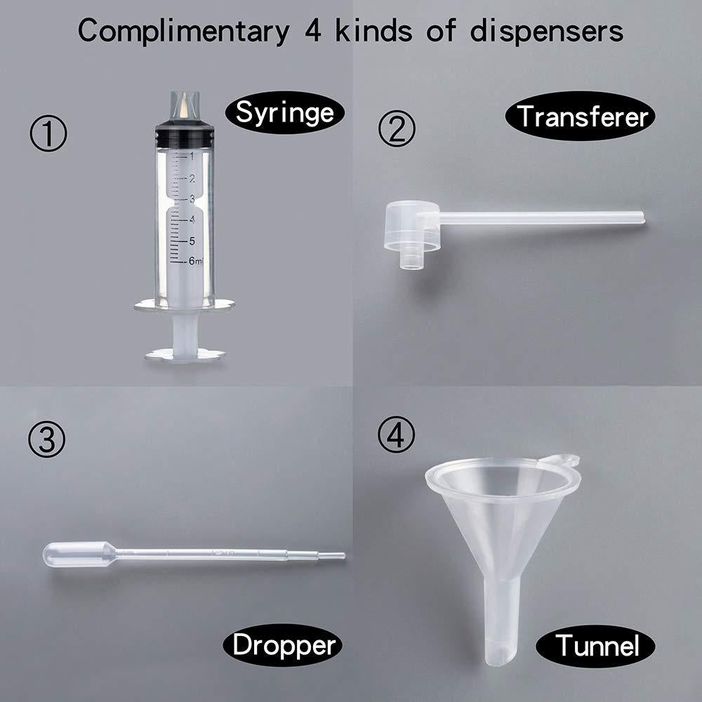 30 Pcs Botellas de Perfume Vacías de Vidrio 3ml Portátiles