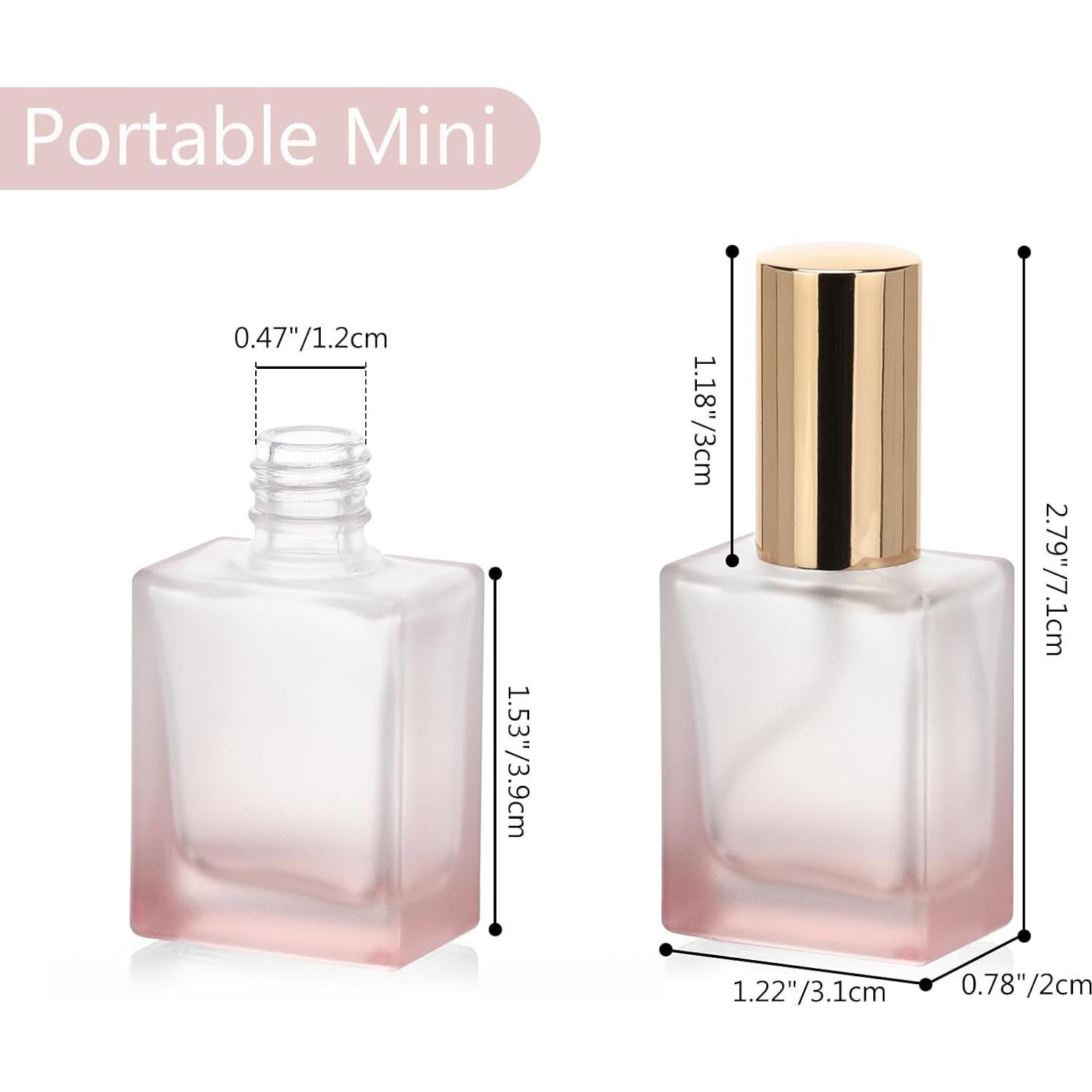 Set de 3 Botellas de Perfume Rellenables 10ml THXKCQLL