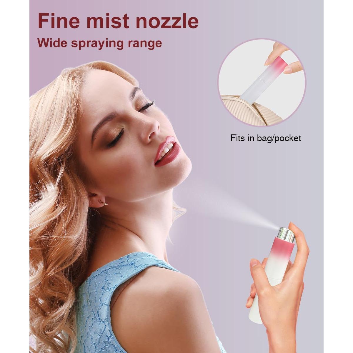 Botella de Perfume Rellenable YOUXIU 8ml Mini Viaje 4 Piezas