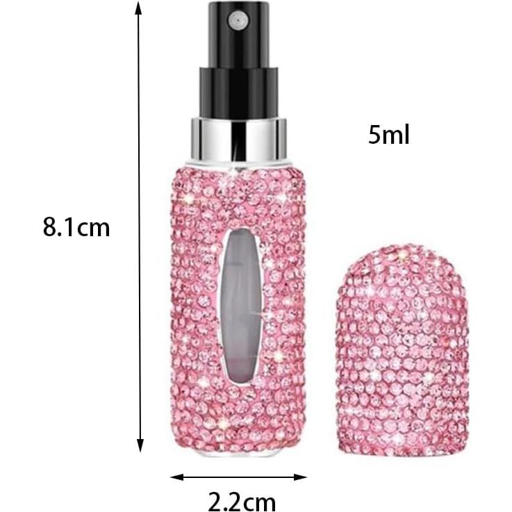 Botella de Perfume Leadigol 5ml Recargable Portátil Vidrio