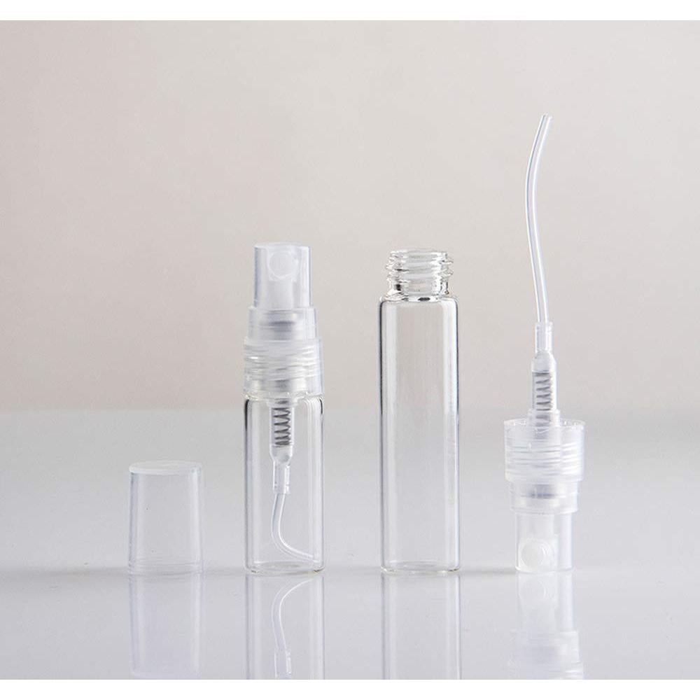 Juego de 6 Botellas de Spray de Vidrio AKOAK 3 ml Portátiles