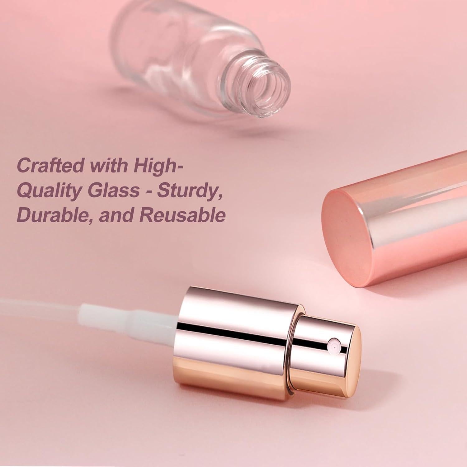 Set de 3 Botellas de Spray Recargables YOCASII 20ml Vidrio