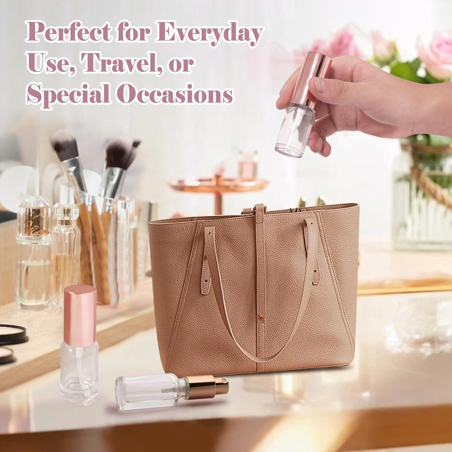 Set de 3 Botellas de Spray Recargables YOCASII 20ml Vidrio