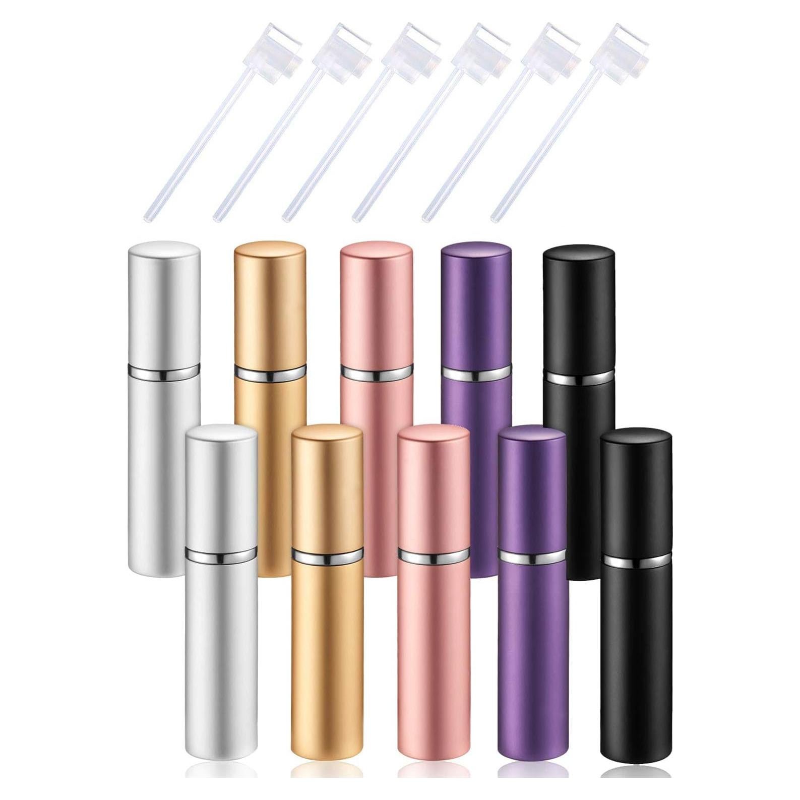 10 Atomizadores de Perfume Recargables 5 ml Riavzau - Viaje