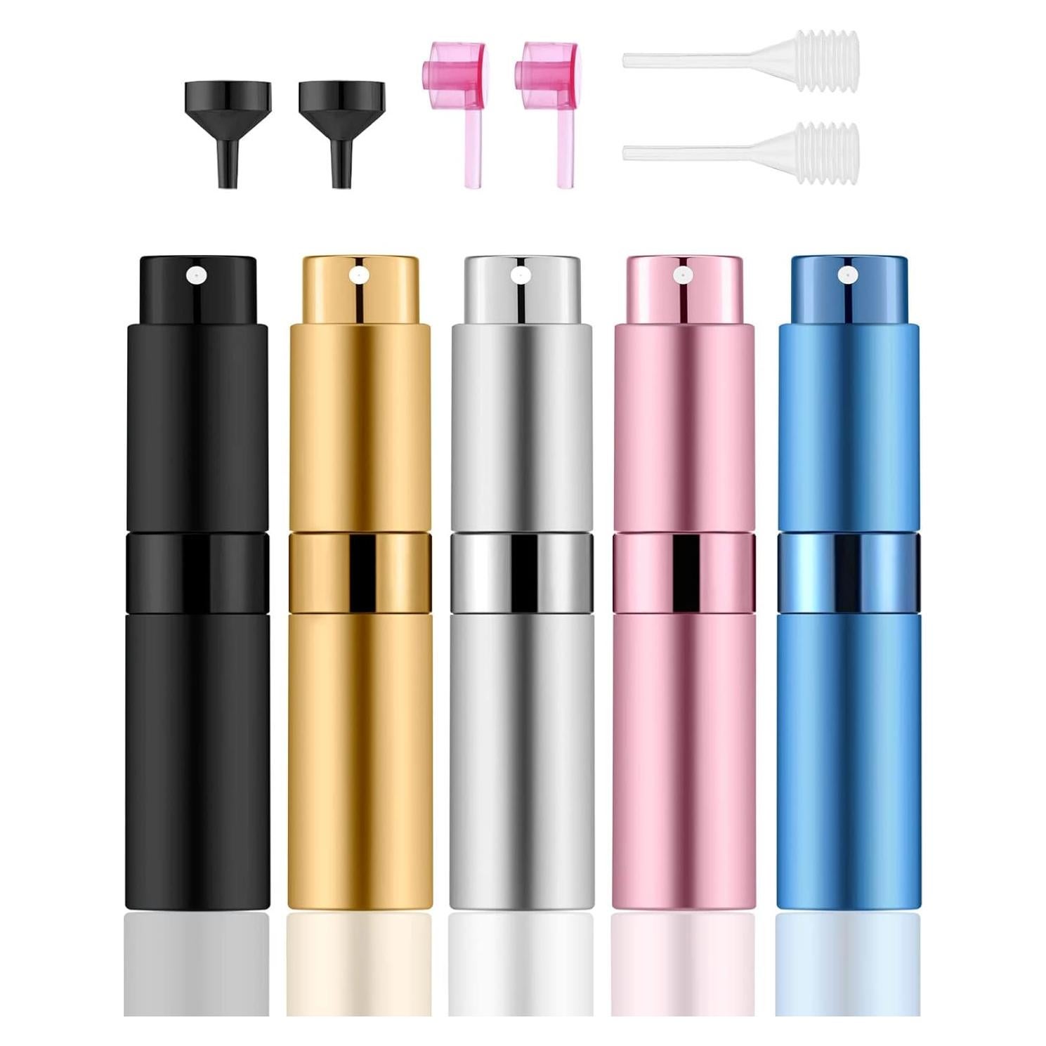 Atomizador de Perfume Recargable Mini Lil Ray 8ML - 5 Colores