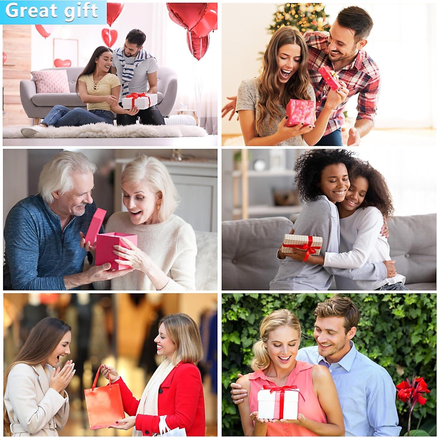 Botella de Perfume Recargable de Viaje Qavhun 5ml 2-Pack Plata y Oro