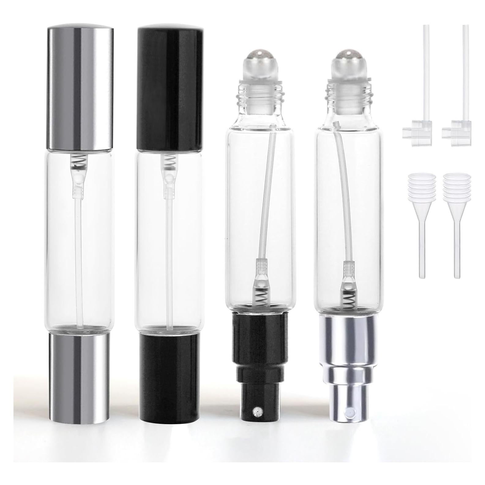 Botellas de Perfume de Viaje YOCASII 10ml Doble Cabezal