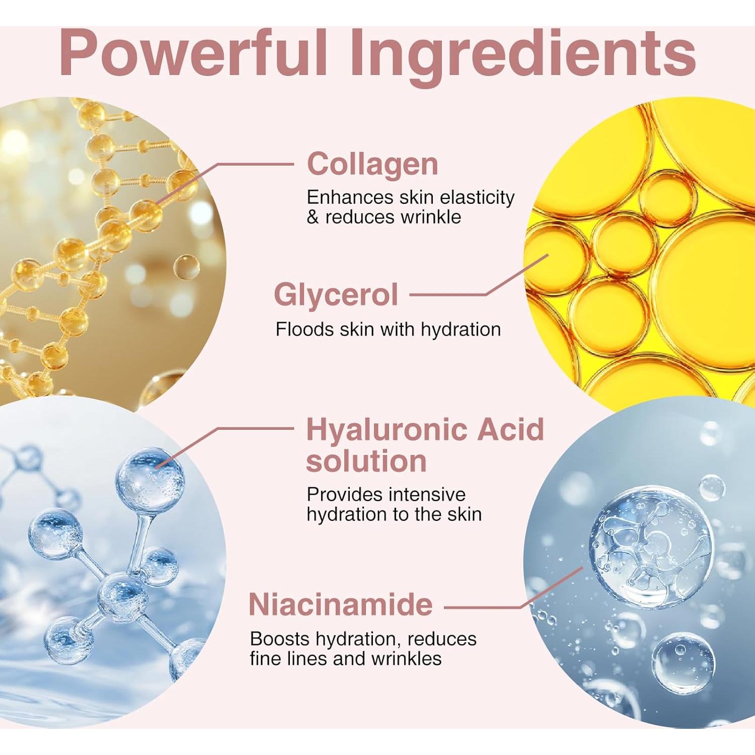 Mascarilla Facial de Bio-Colágeno Elixbloom 149g Hidratante