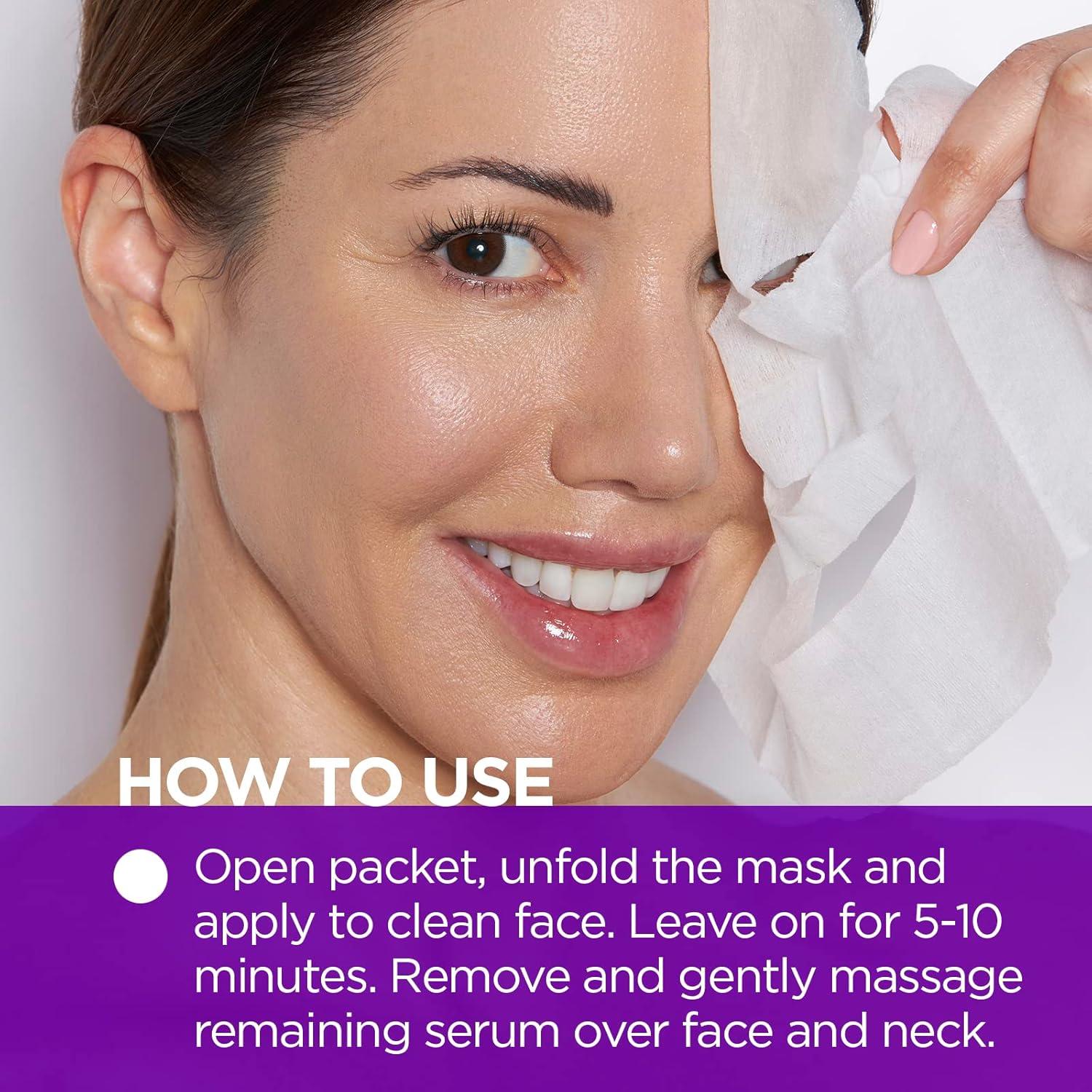 Máscara de Tela Anti-Envejecimiento Andalou Naturals 28g