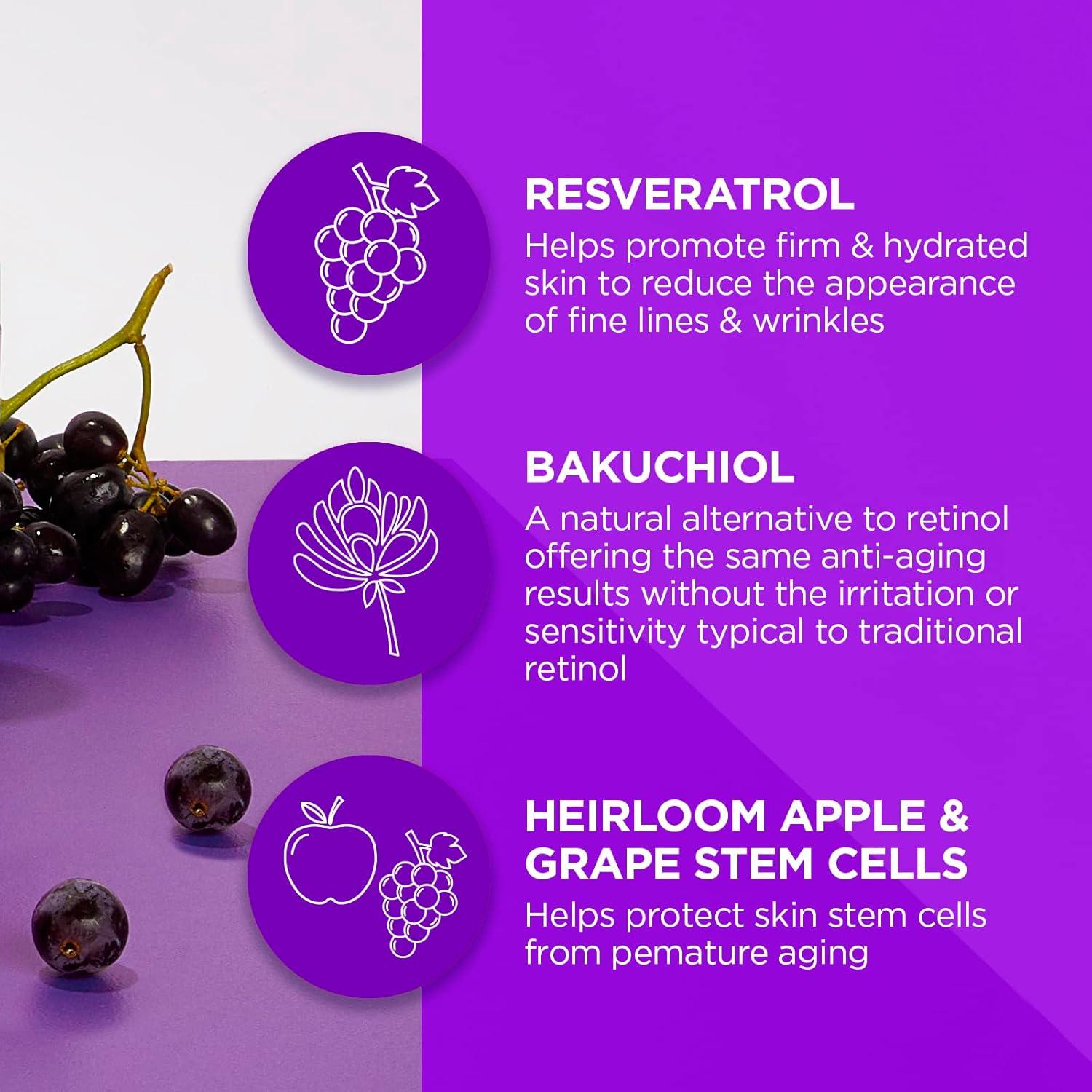 Máscara de Tela Anti-Envejecimiento Andalou Naturals 28g