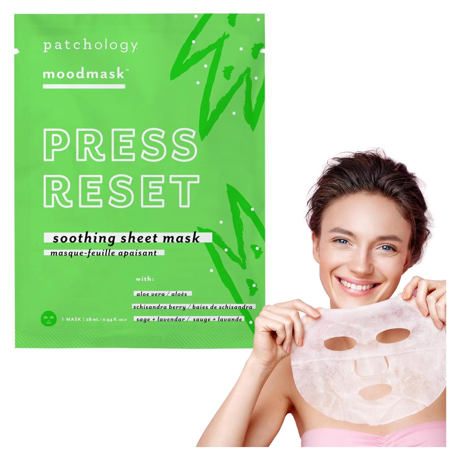 Mascarilla Facial Calmante Patchology Moodmask 1 Ct - Aloe Vera y Lavanda