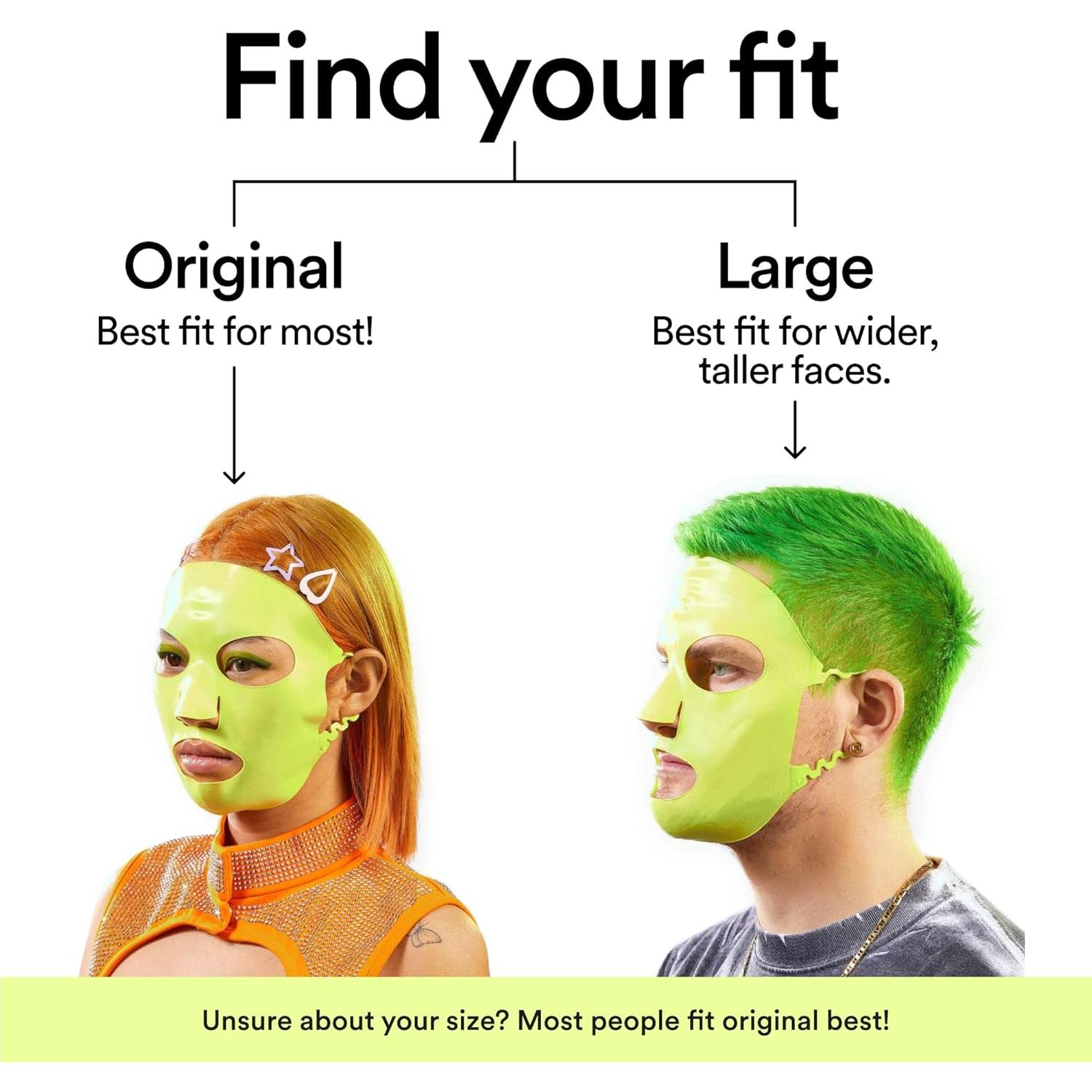 Máscara de Hoja de Silicona Reutilizable Avant Guard - Grande