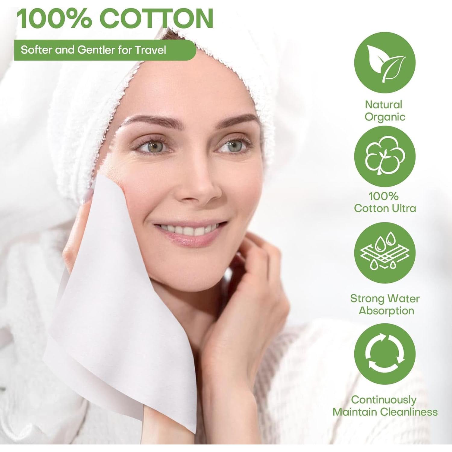 Toallas Comprimidas Desechables Fancyou 300 Pcs 23x19 cm