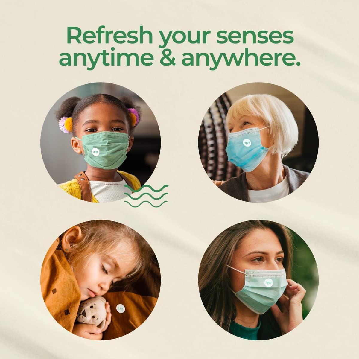 Parches de Aromaterapia Gya Labs Breathe - 60 Piezas