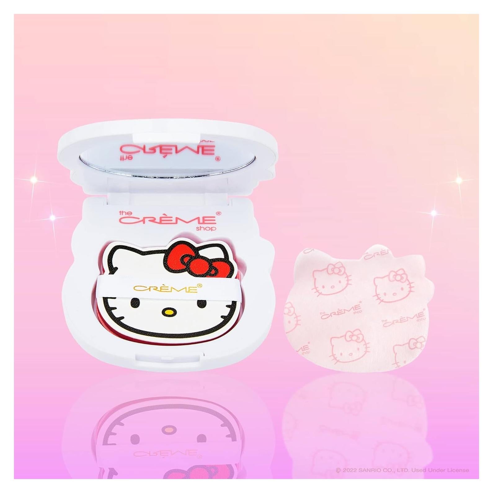 Papel Absorbente Matificante The Creme Shop Hello Kitty - 100 Hojas