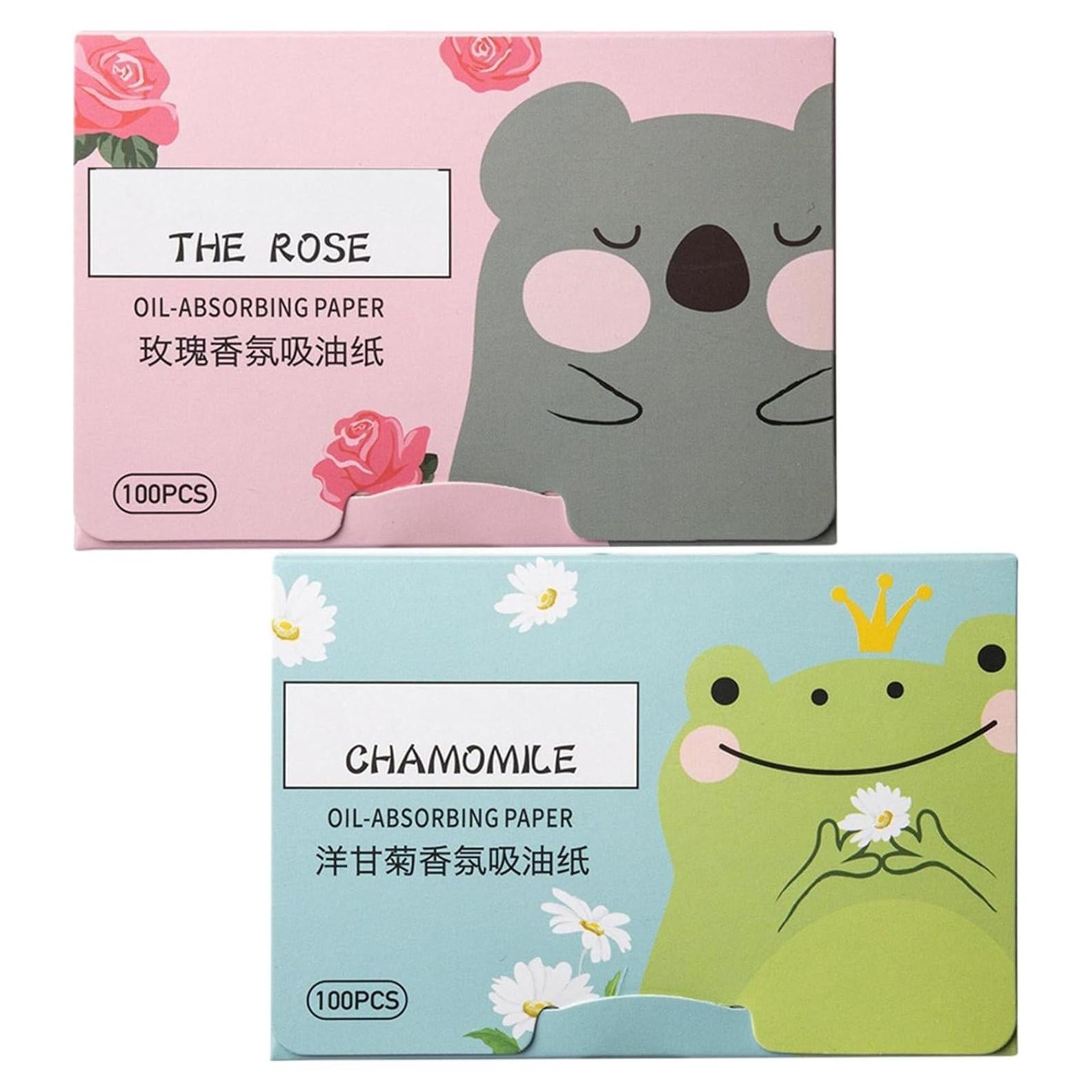 200 Hojas Absorbentes de Aceite Galepromot - Cuidado Facial Unisex