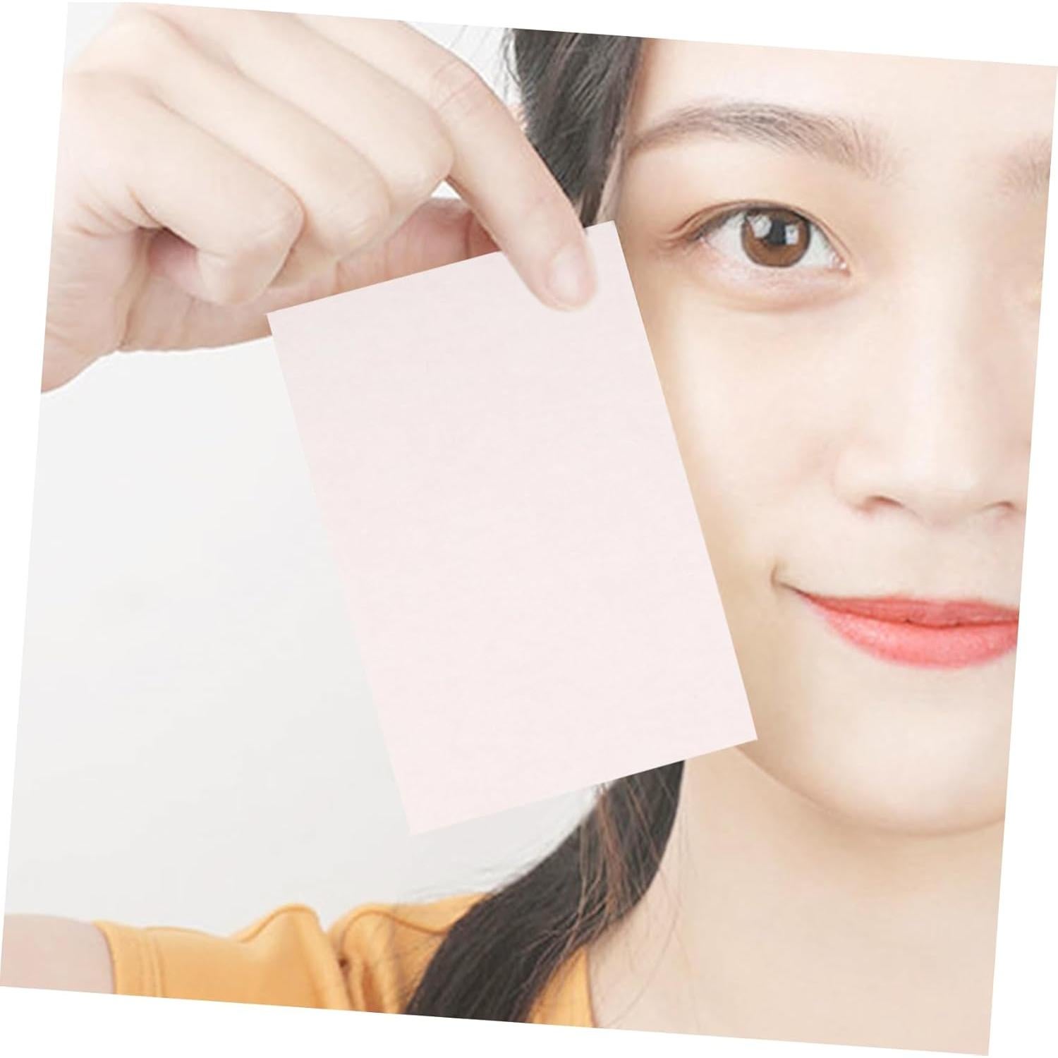 Papel Absorbente de Aceite Facial Ipetboom 200 Piezas Portátil