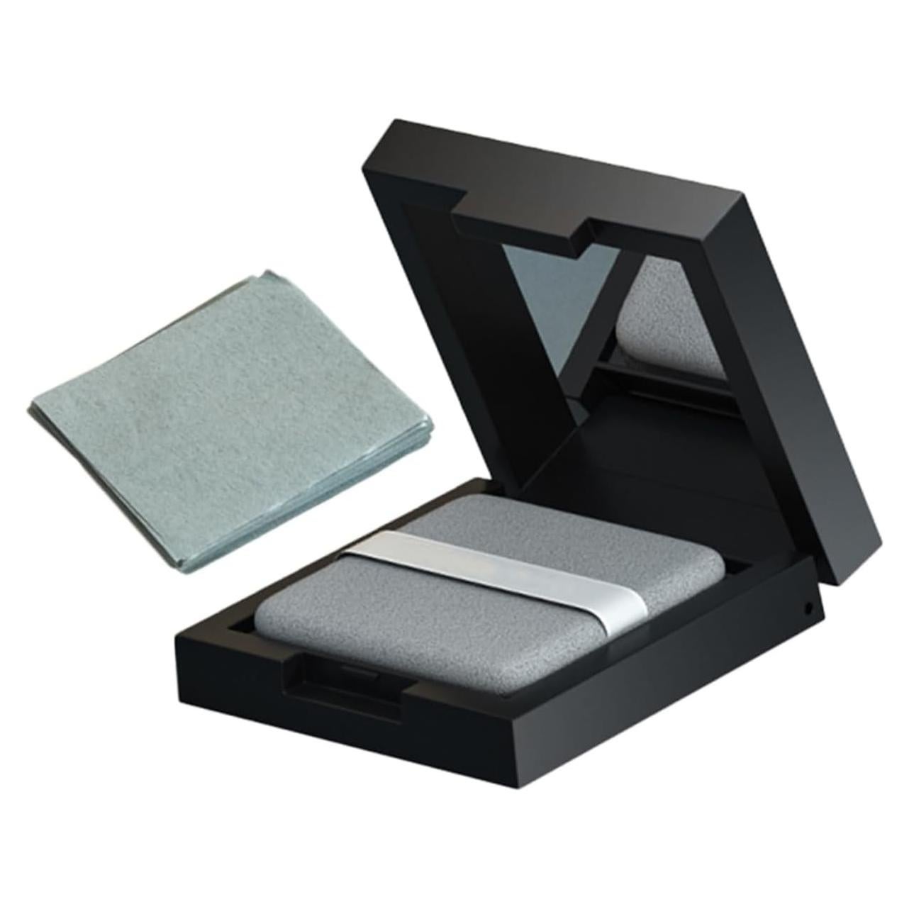 Papel Absorbente de Aceite COOLHIYA con Puff y Espejo 100pcs