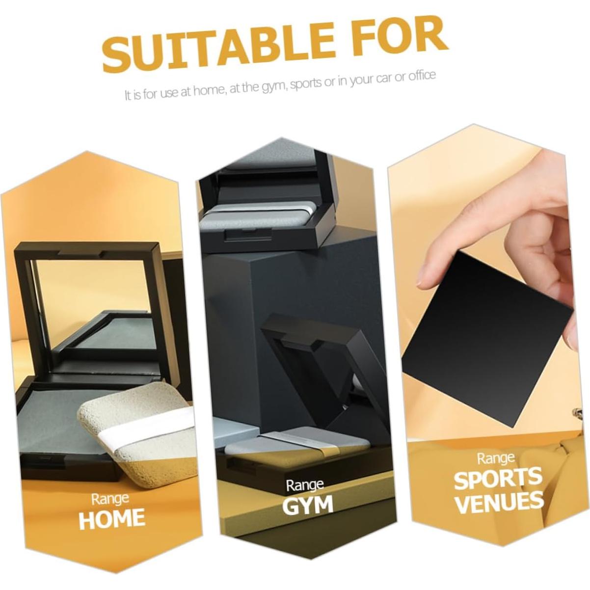 Papel Absorbente de Aceite Facial MUCKLILY con Espejo 6.4x6.2cm