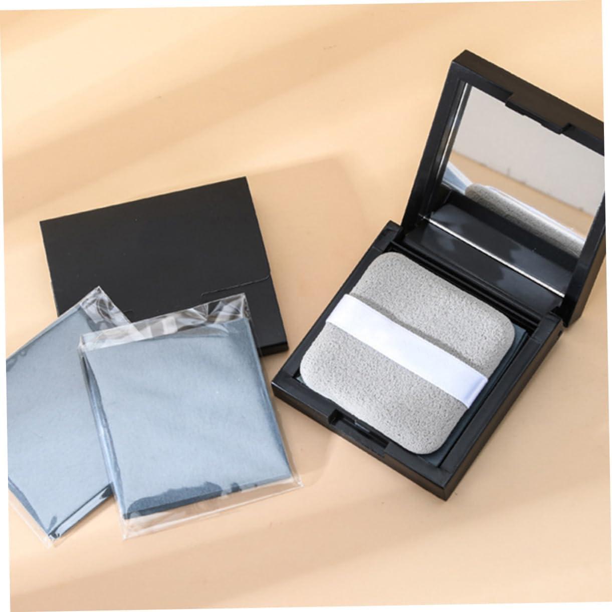 Papel Absorbente de Aceite Facial MUCKLILY con Espejo 6.4x6.2cm