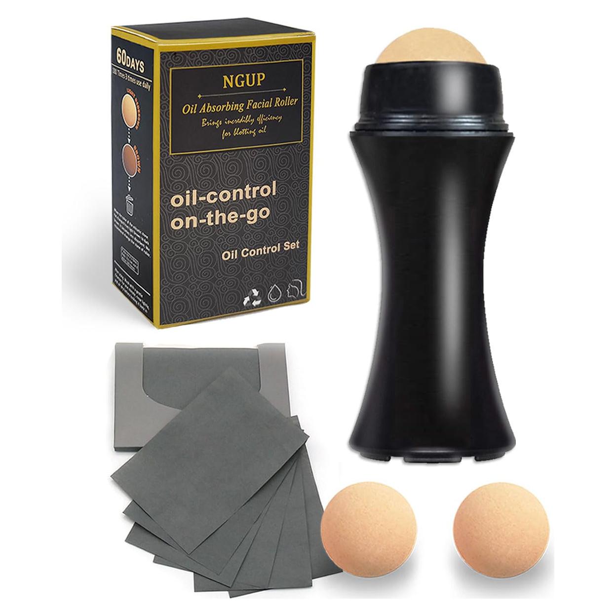 Rodillo Volcánico Ngup Ray con 100 Papeles Absorbentes