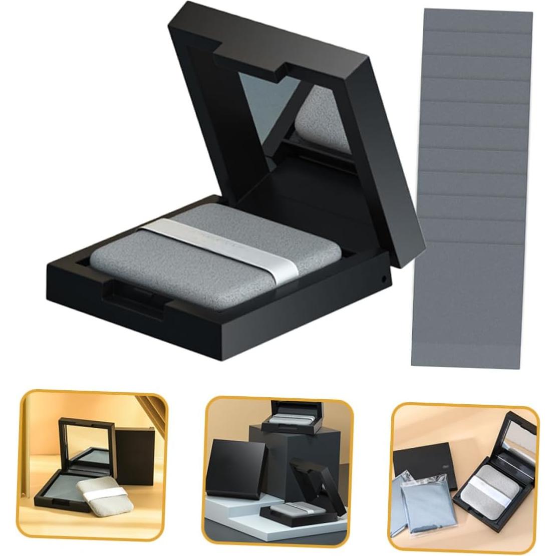 Papel Absorbente de Aceite NOLITOY con Espejo y Esponja 100pcs