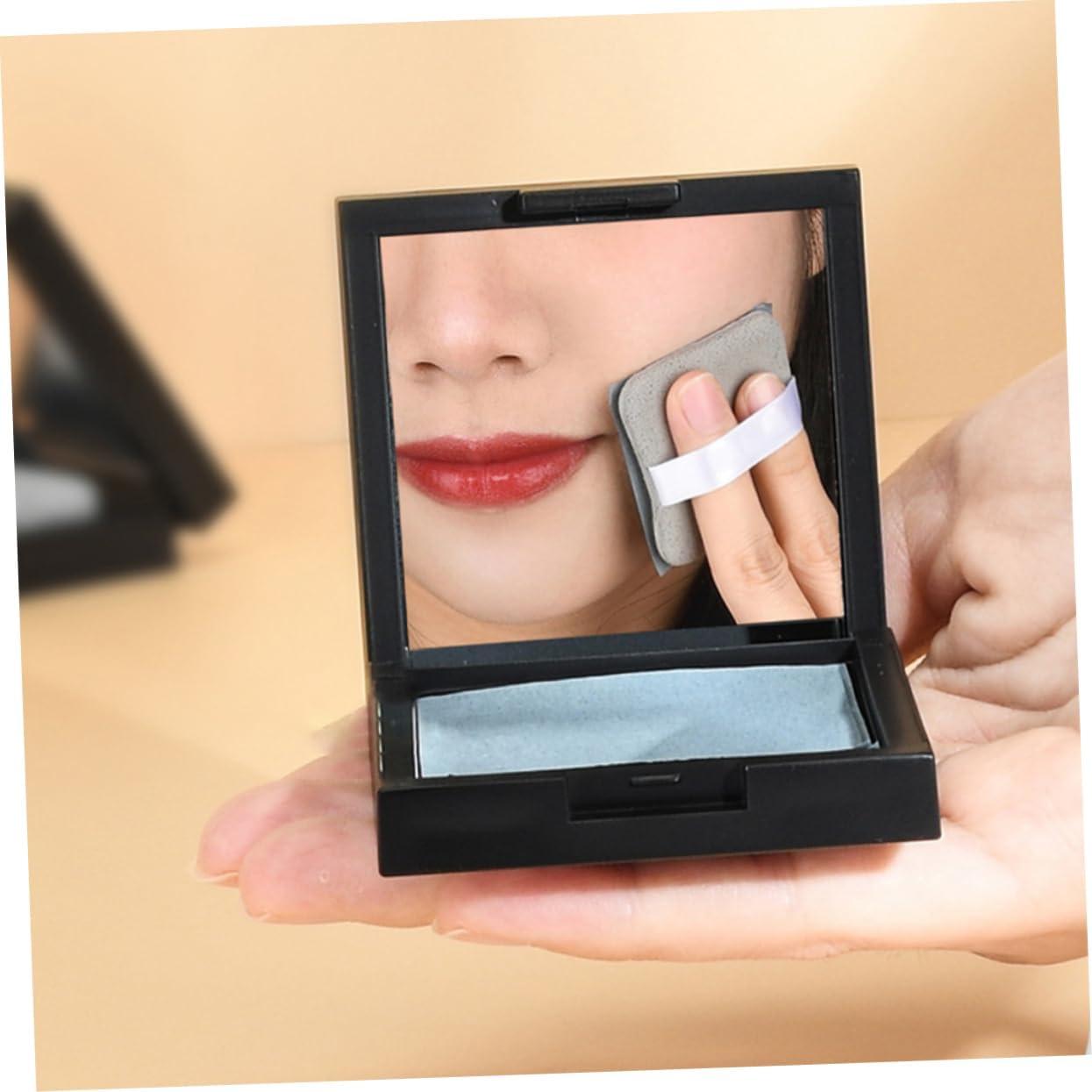 Papel Absorbente de Aceite NOLITOY con Espejo y Esponja 100pcs