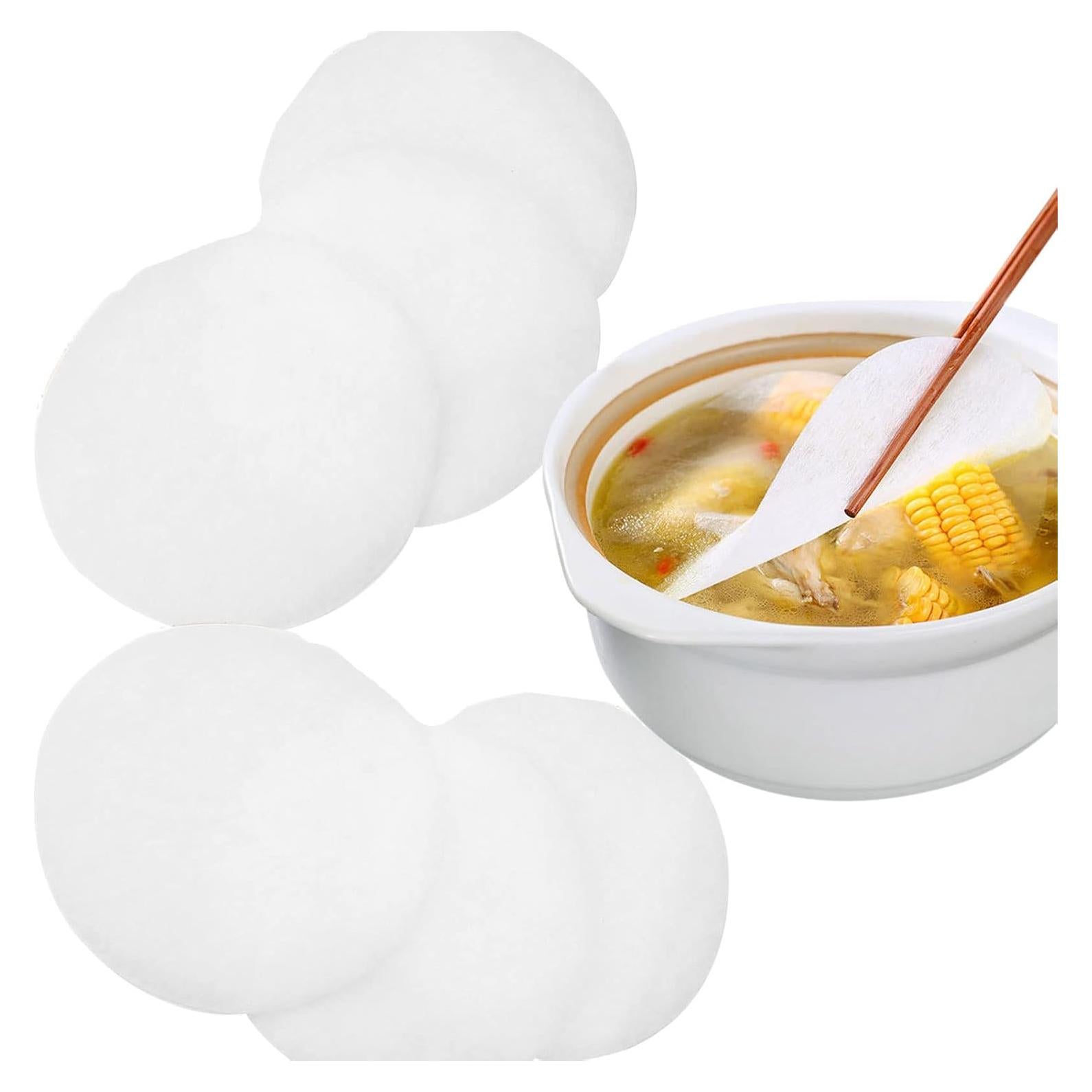 120 Hojas Papel Absorbente de Aceite NUANNUAN 20x20cm Grado Alimenticio