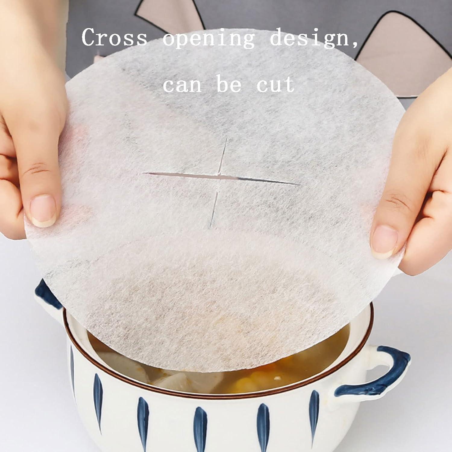 120 Hojas Papel Absorbente de Aceite NUANNUAN 20x20cm Grado Alimenticio