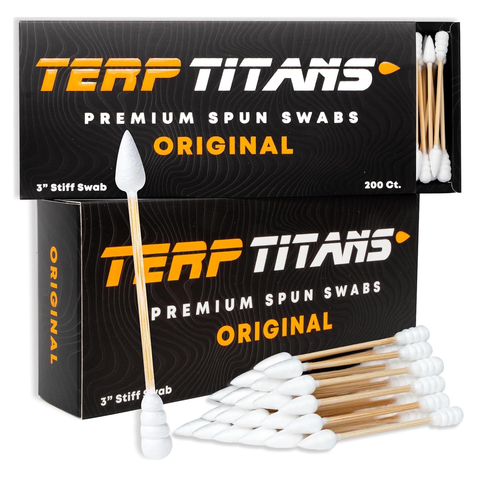 Bastones de Algodón de Bambú Terp Titans Original - 400 Unidades