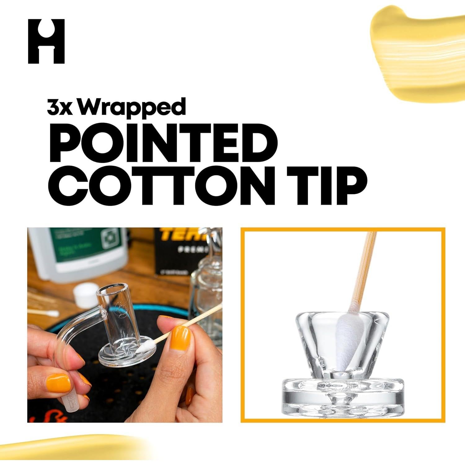 Bastones de Algodón de Bambú Terp Titans Original - 400 Unidades