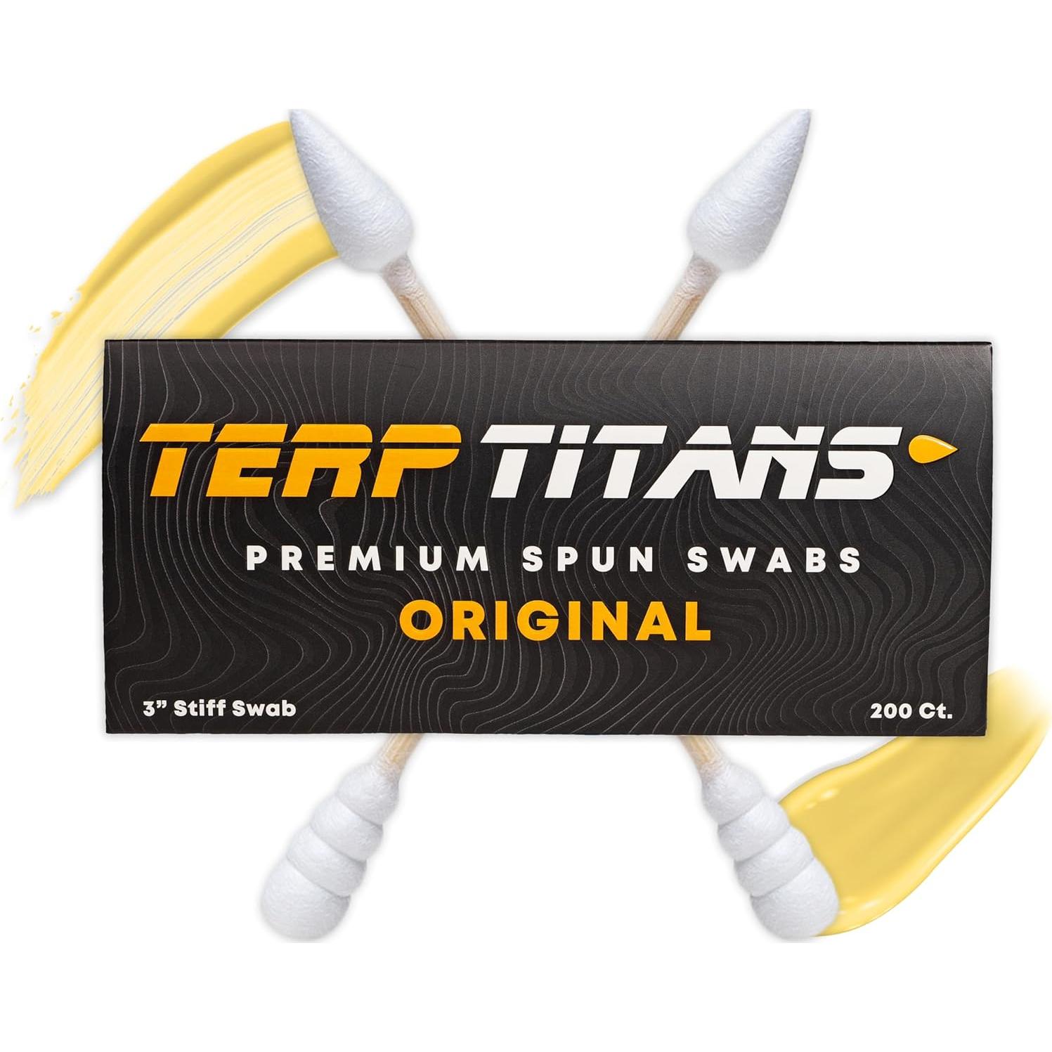 Bastones de Algodón de Bambú Terp Titans Original - 400 Unidades