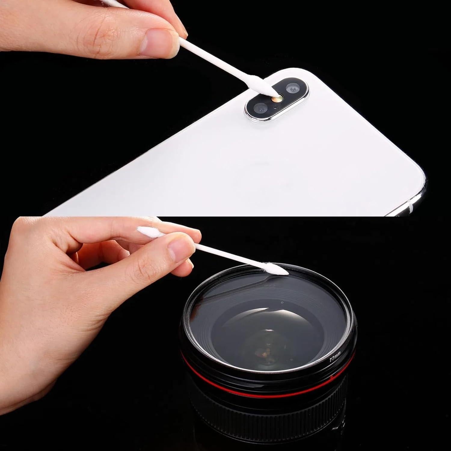 Bastoncillos de Algodón TecUnite 600 Piezas Doble Punta