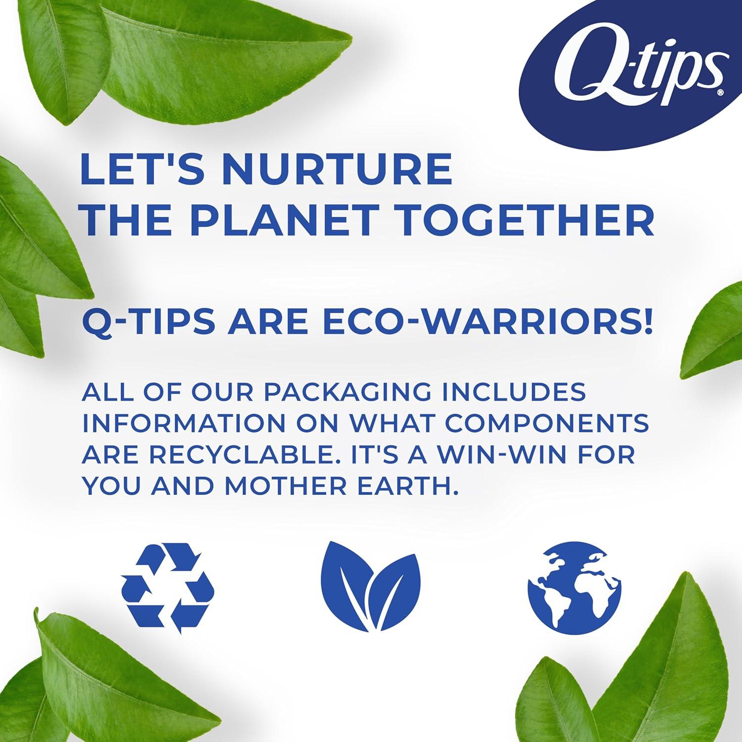 Bastones de Algodón Q-tips 100% Algodón 500 Unidades