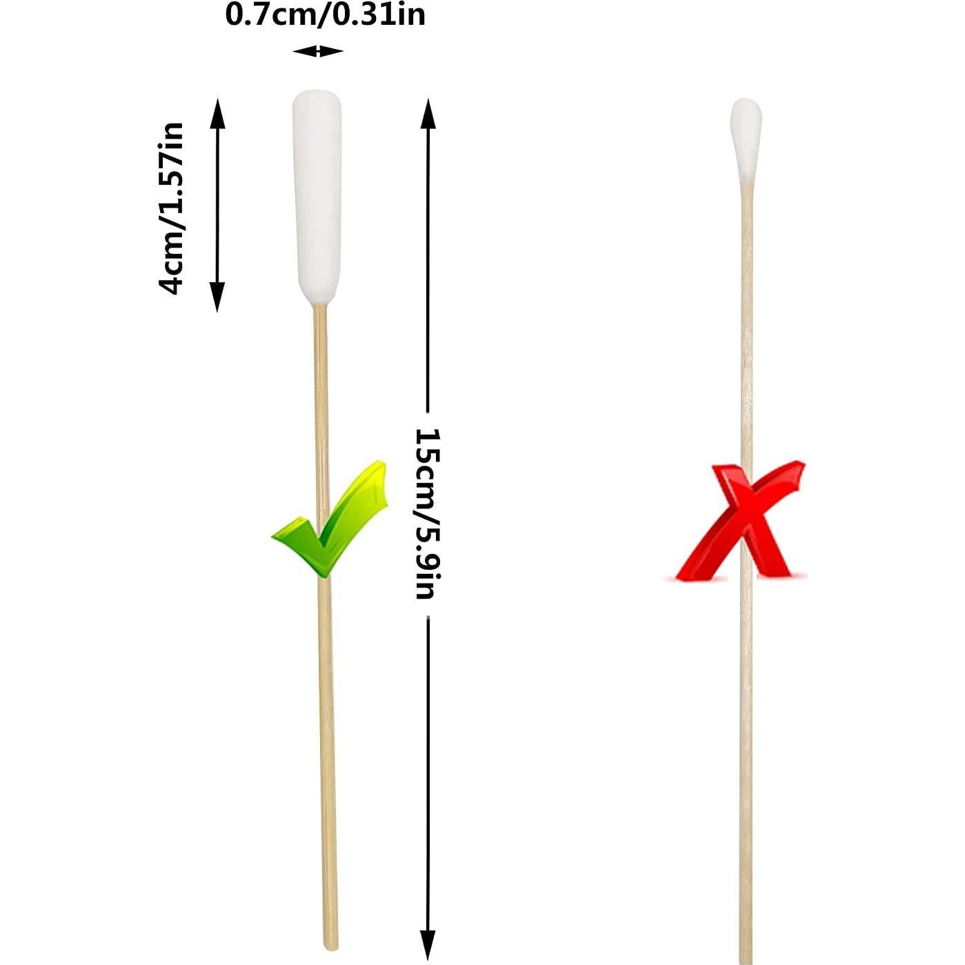 Hisopos de Algodón para Mascotas 200pcs 15cm - Quanzhou