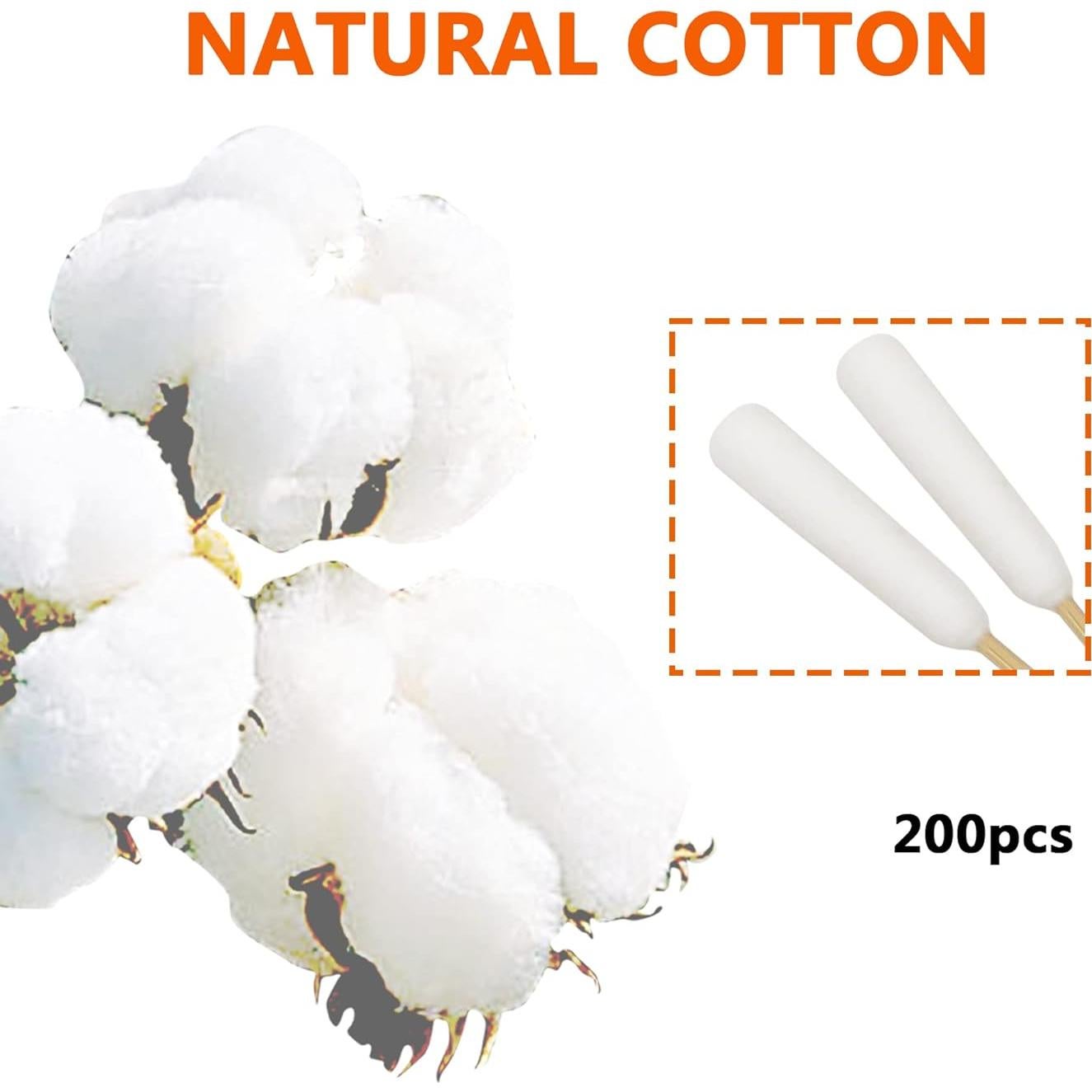 Hisopos de Algodón para Mascotas 200pcs 15cm - Quanzhou