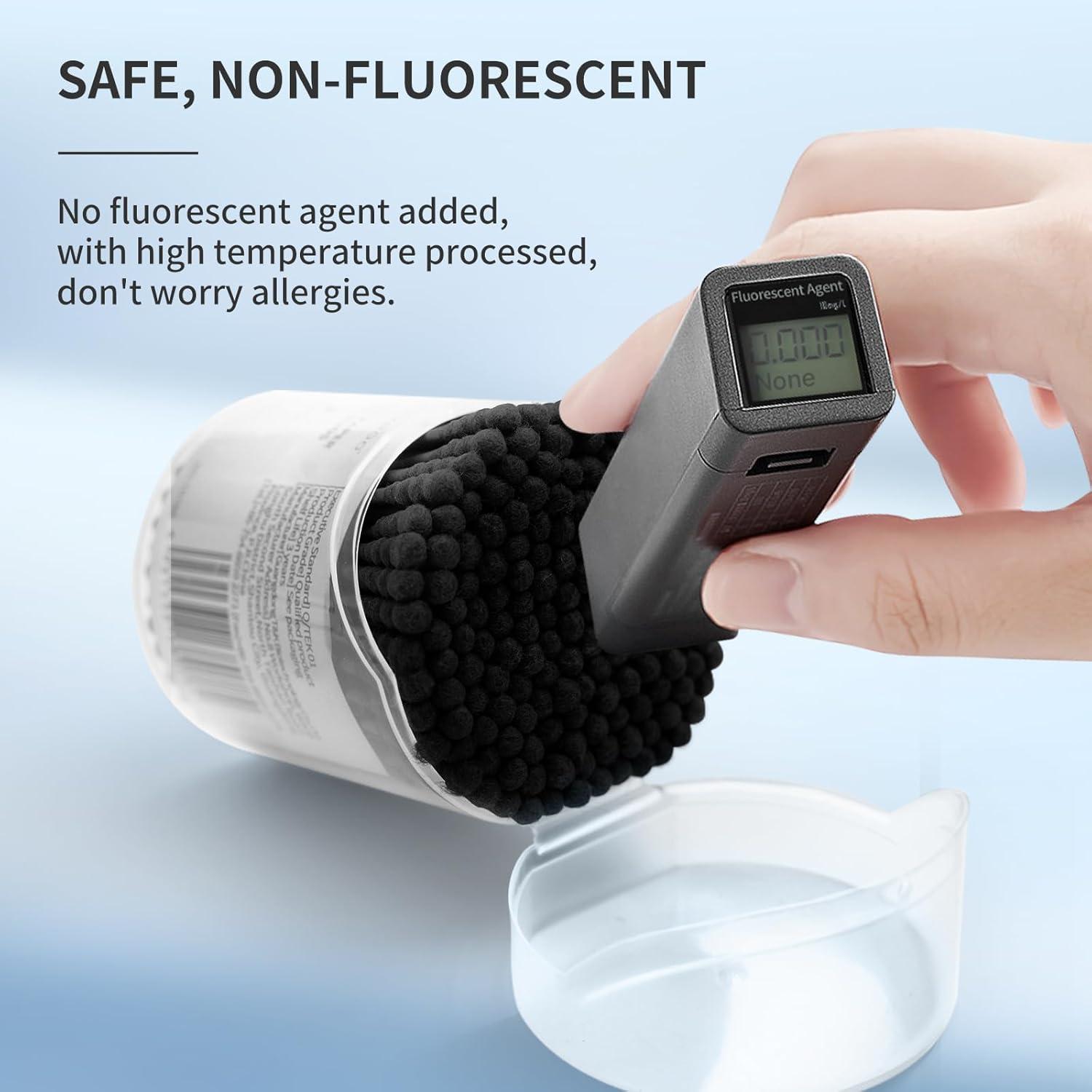 Hisopos Desechables T&K 160 Unidades Algodón Biodegradables