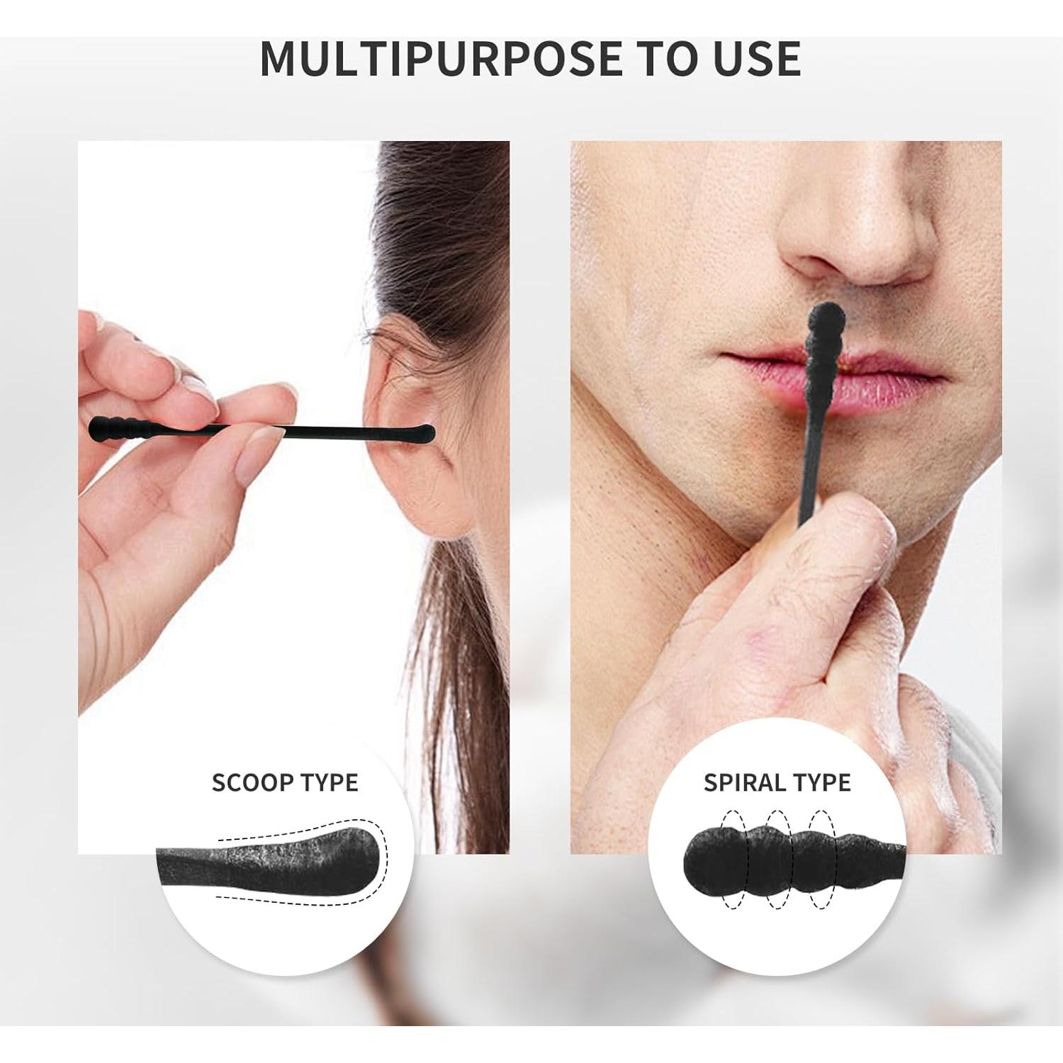 Hisopos Desechables T&K 160 Unidades Algodón Biodegradables