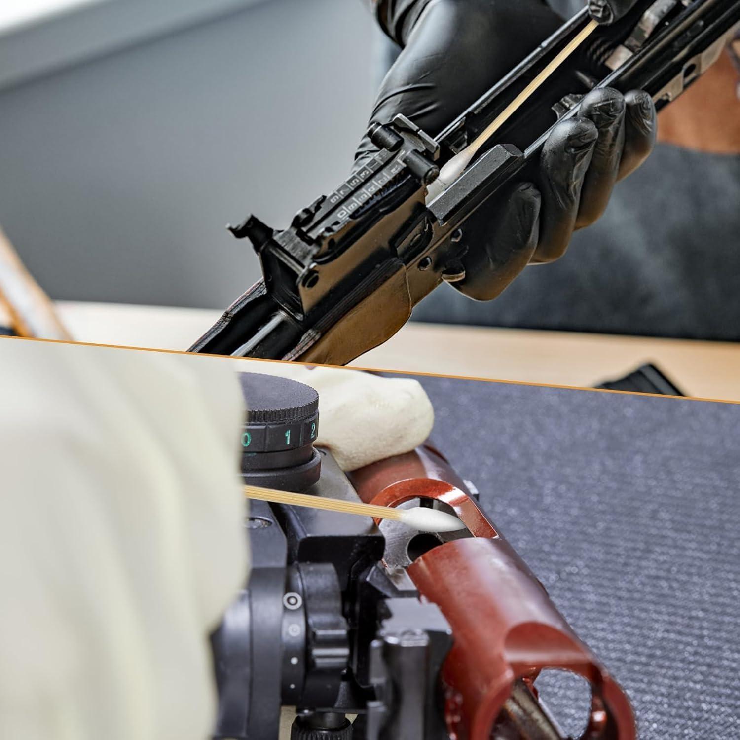 Bastones de Limpieza de Armas Miaozhun 500 PCS 15 cm Algodón