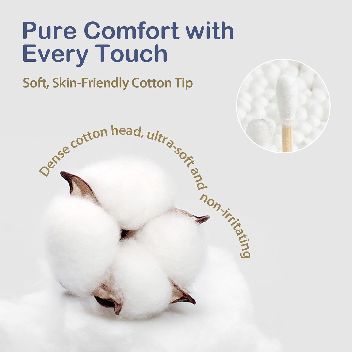 Hisopos de Algodón Ourmed Life - Biodegradables 1000 Unidades