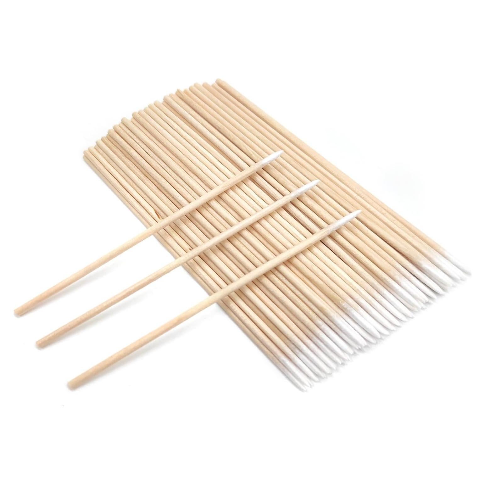 Bastones de Algodón Punta Fina Juxiamal 10cm 400pcs