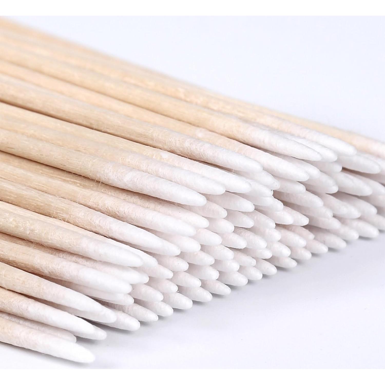 Bastones de Algodón Punta Fina Juxiamal 10cm 400pcs