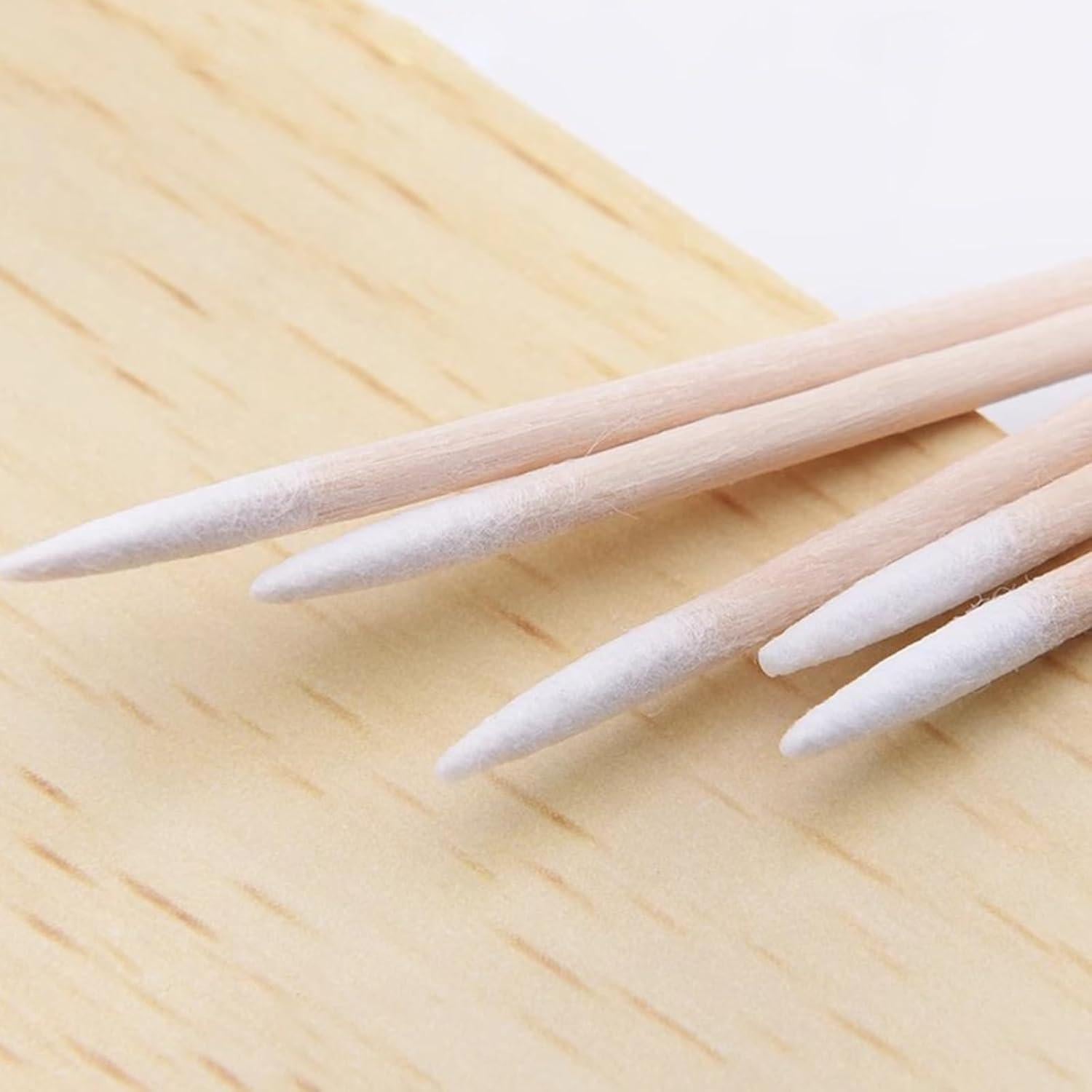 Bastones de Algodón Punta Fina Juxiamal 10cm 400pcs