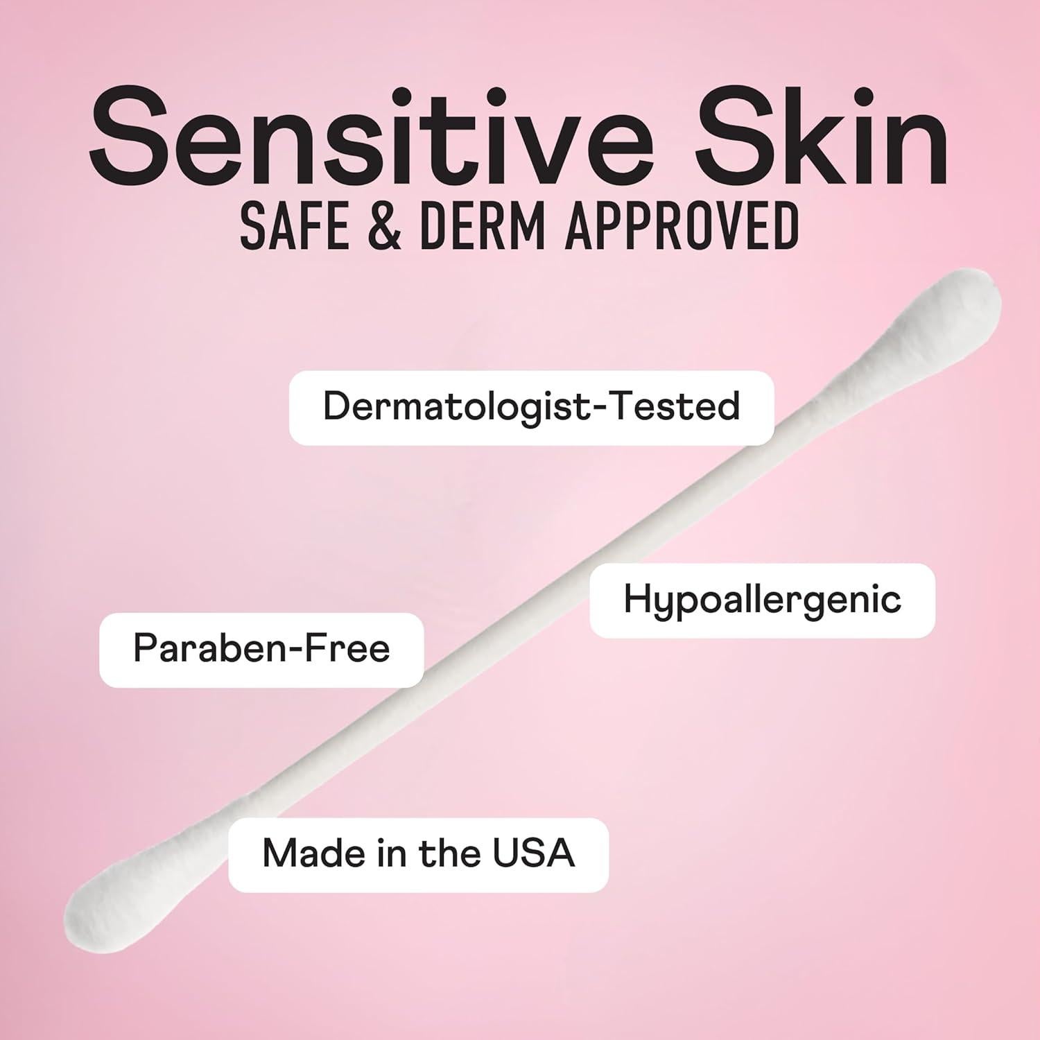 Bastones de Algodón Biodegradables Swisspers - 500 Unidades