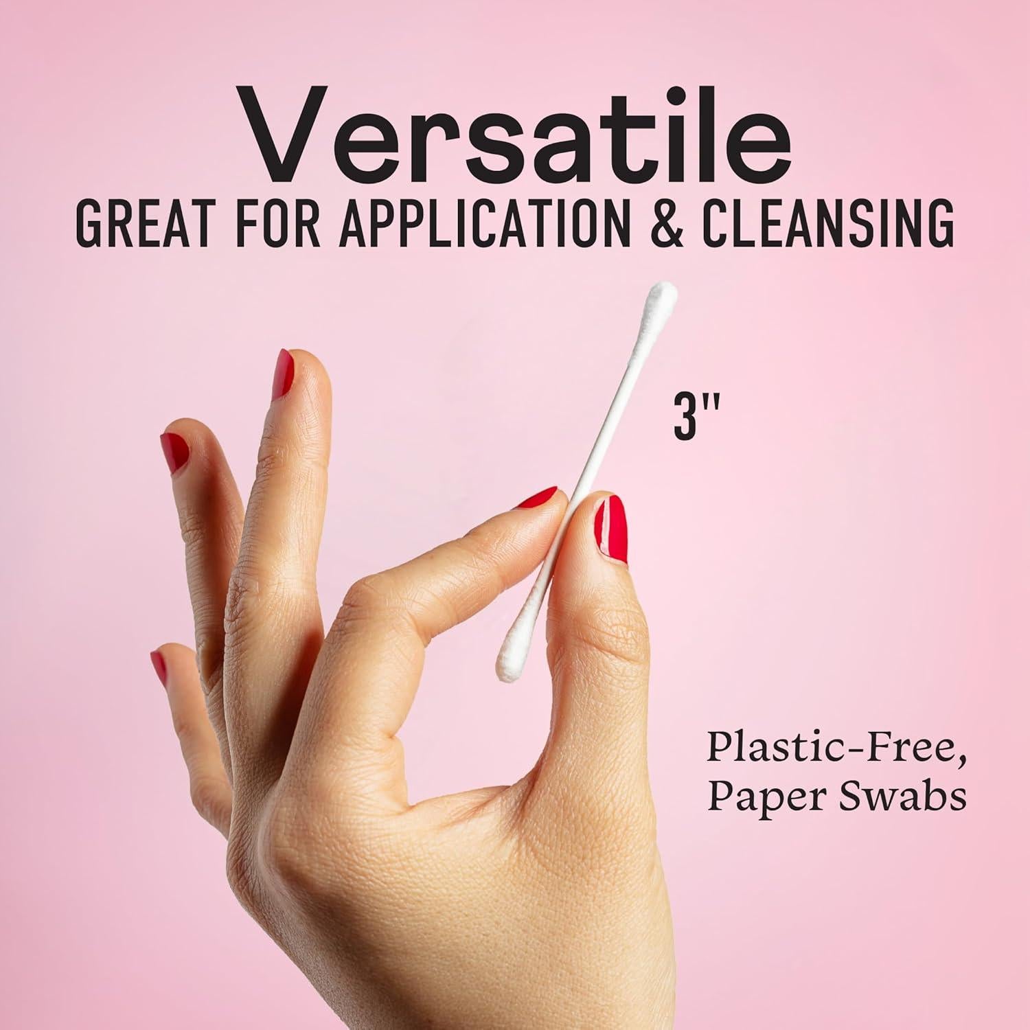 Bastones de Algodón Biodegradables Swisspers - 500 Unidades