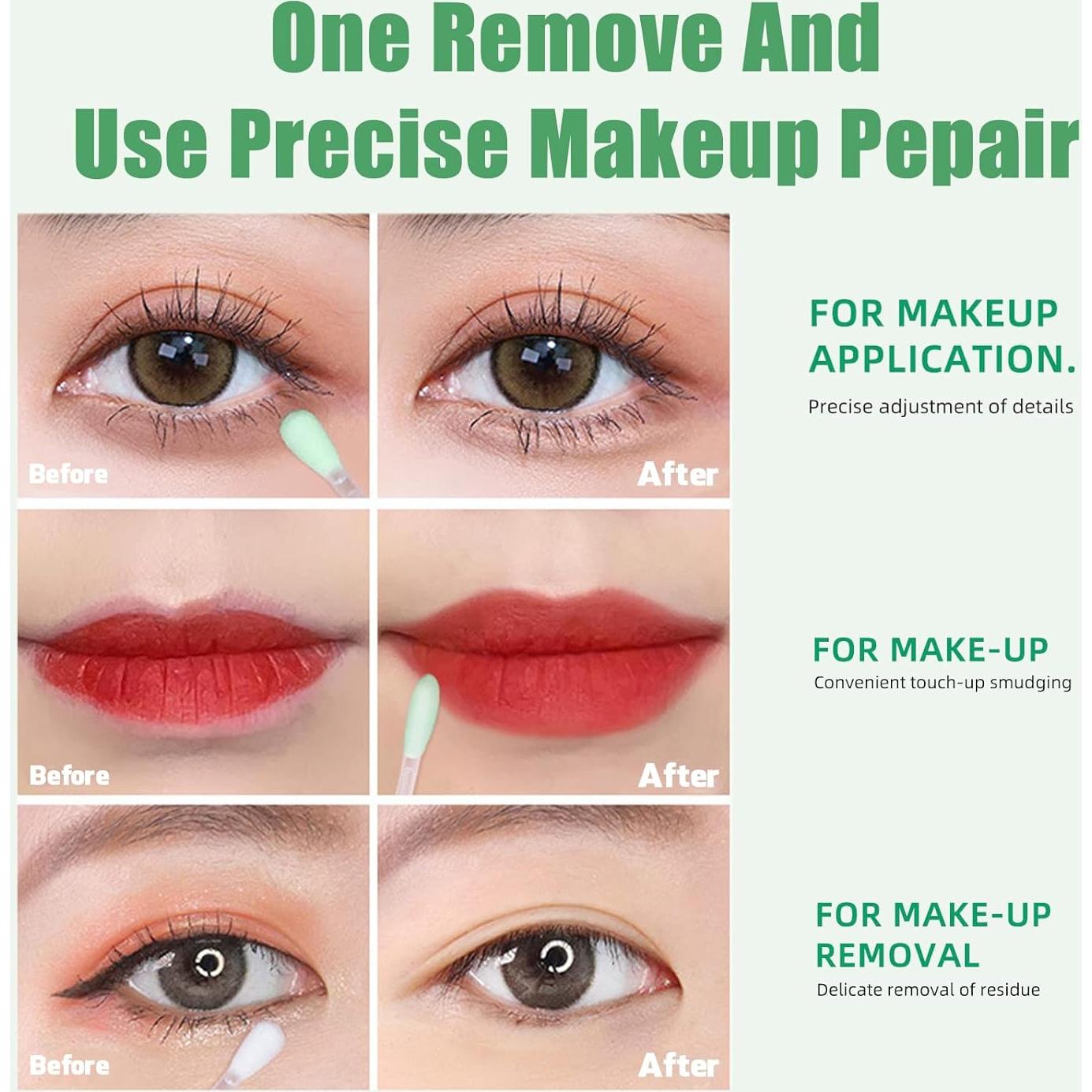 100 Bastones Desmaquillantes de Algodón Geodurn con Vitamina E